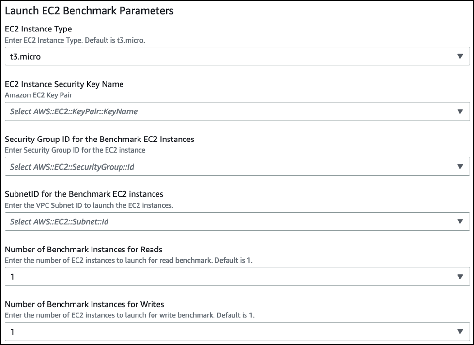 Launch EC2 Parameters