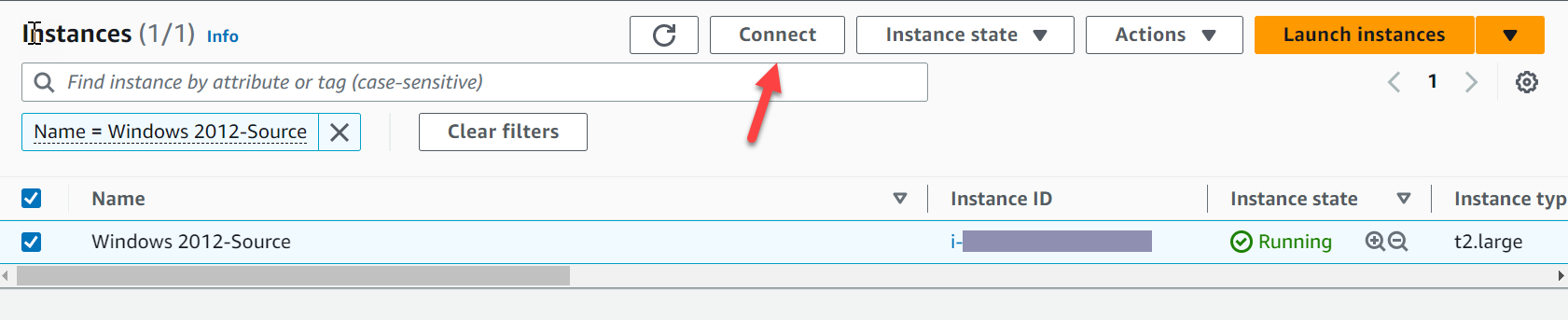 Upgraded EC2 instance in AWS Console